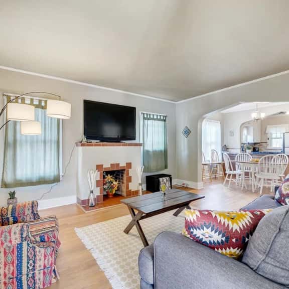 Golden Luxe Bungalow | Walk to Downtown & Parks - Image 1