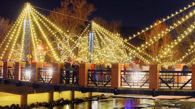 2. Holiday Festivities in Golden