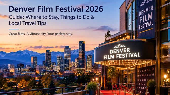 Denver Film Festival 2026 Guide: Where to Stay, Things to Do & Local Travel Tips